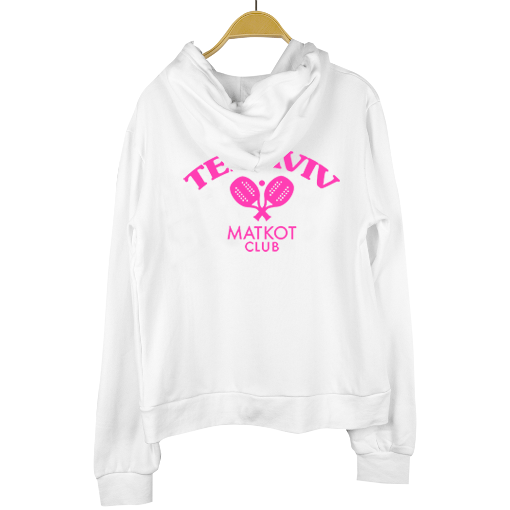 Limited Edition Racquet Hoodie Neon Pink