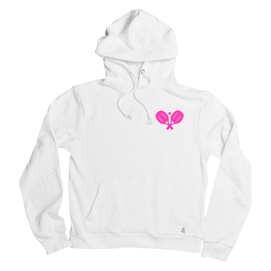 Limited Edition Racquet Hoodie Neon Pink