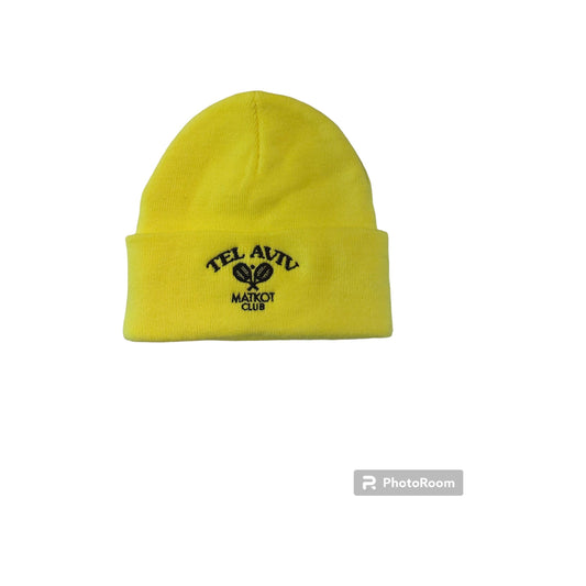 Logo Neon Yellow Toque