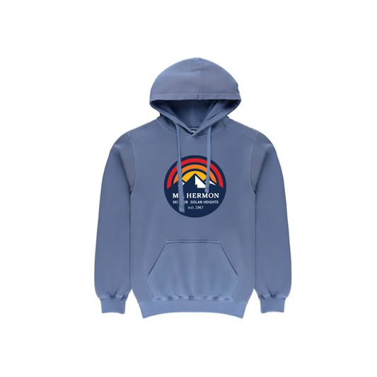 MT.HERMON SKI CLUB HOODIE BLUE