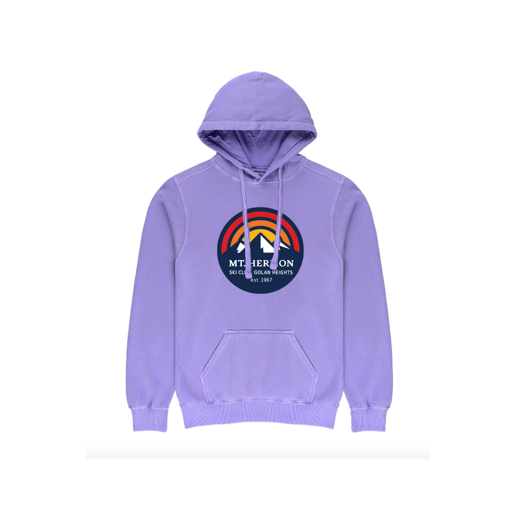 MT.HERMON SKI CLUB HOODIE PURPLE