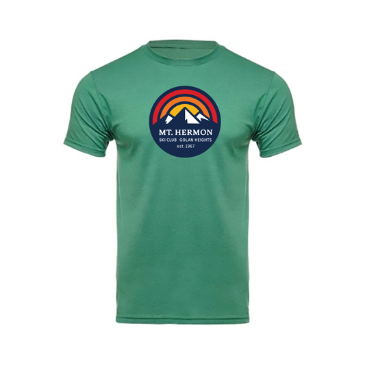 MT.HERMON SKI CLUB TEE GREEN