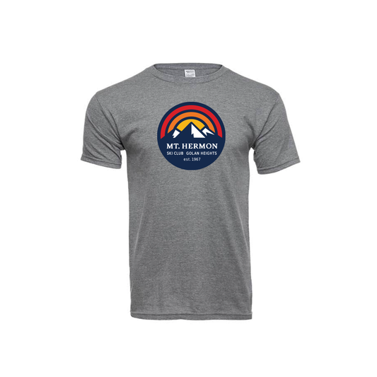 MT.HERMON SKI CLUB TEE GREY