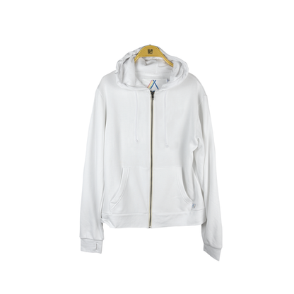 MT.HERMON SKI CLUB FULL ZIP WHITE