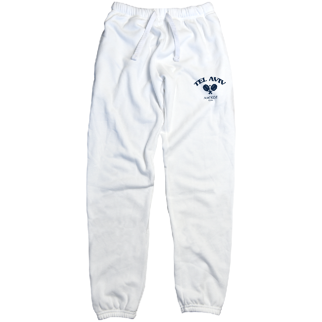 Logo Sweatpant White