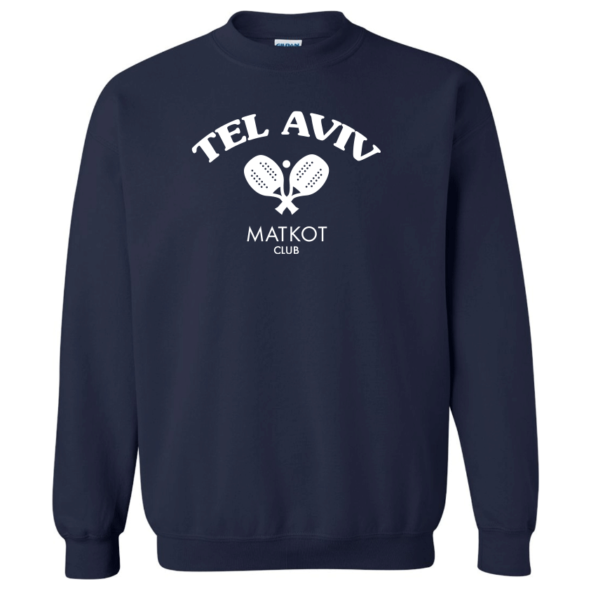 Large Logo Crewneck Sweatshirt Navy