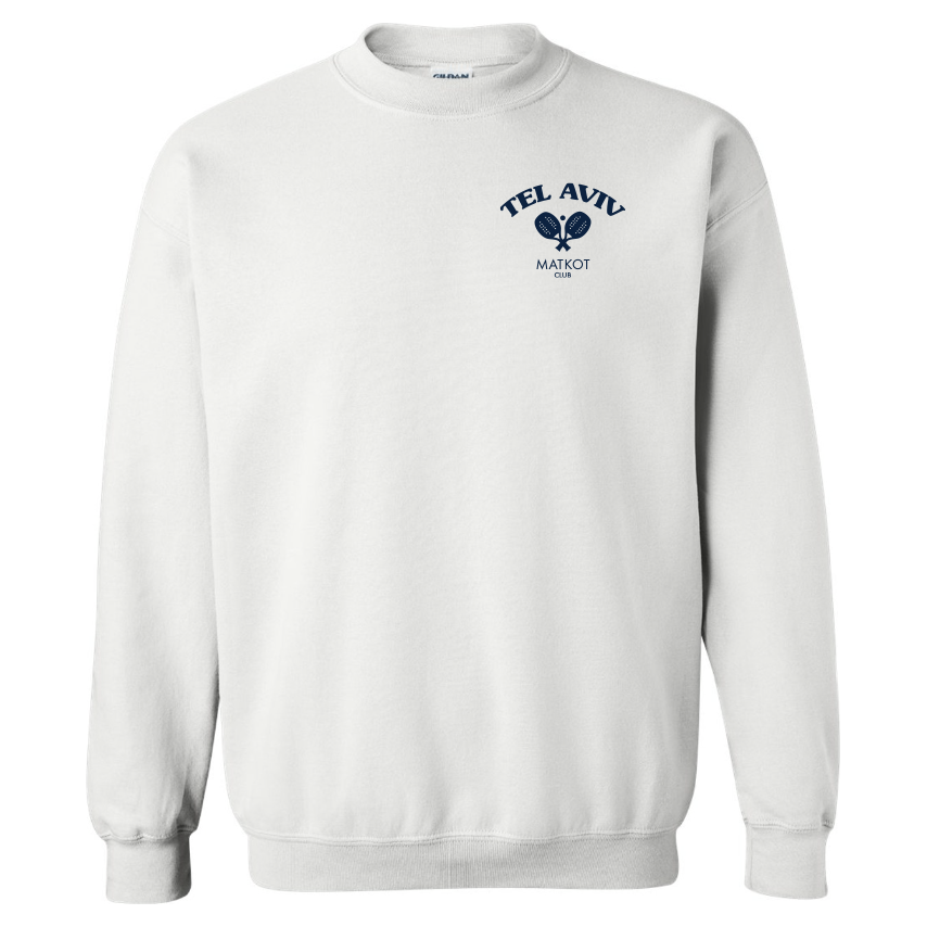 Small Logo Crew Neck Sweatshirt White