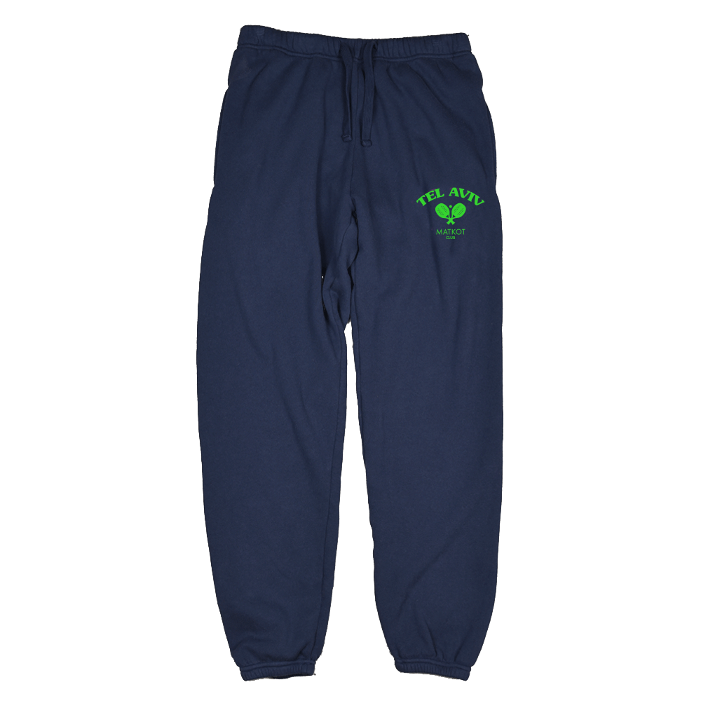 Logo Sweatpant Neon Green Logo